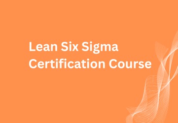Lean six sigma certification course